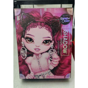 Girls Rainbow High Shadow High Costume Ball Doll One Size Pink Black